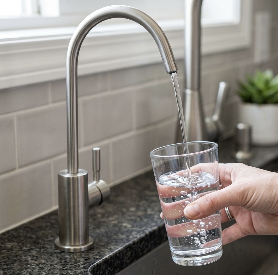 Drinking water tap in St Neots